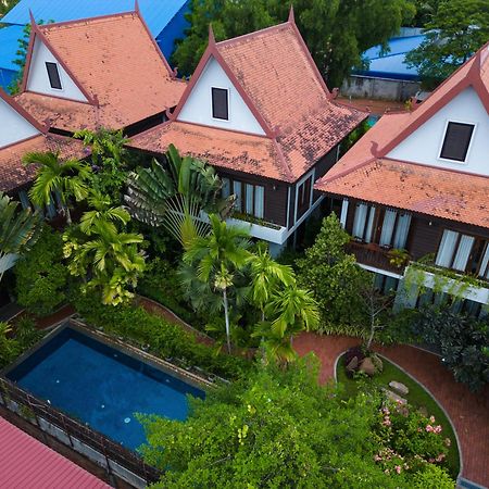 3 ห้องนอน 3 ห้องน้ำส่วนตัว ขนาด 45 ตร.ม. – ศาลา กำรึก Villa เสียมราฐ ภายนอก รูปภาพ
