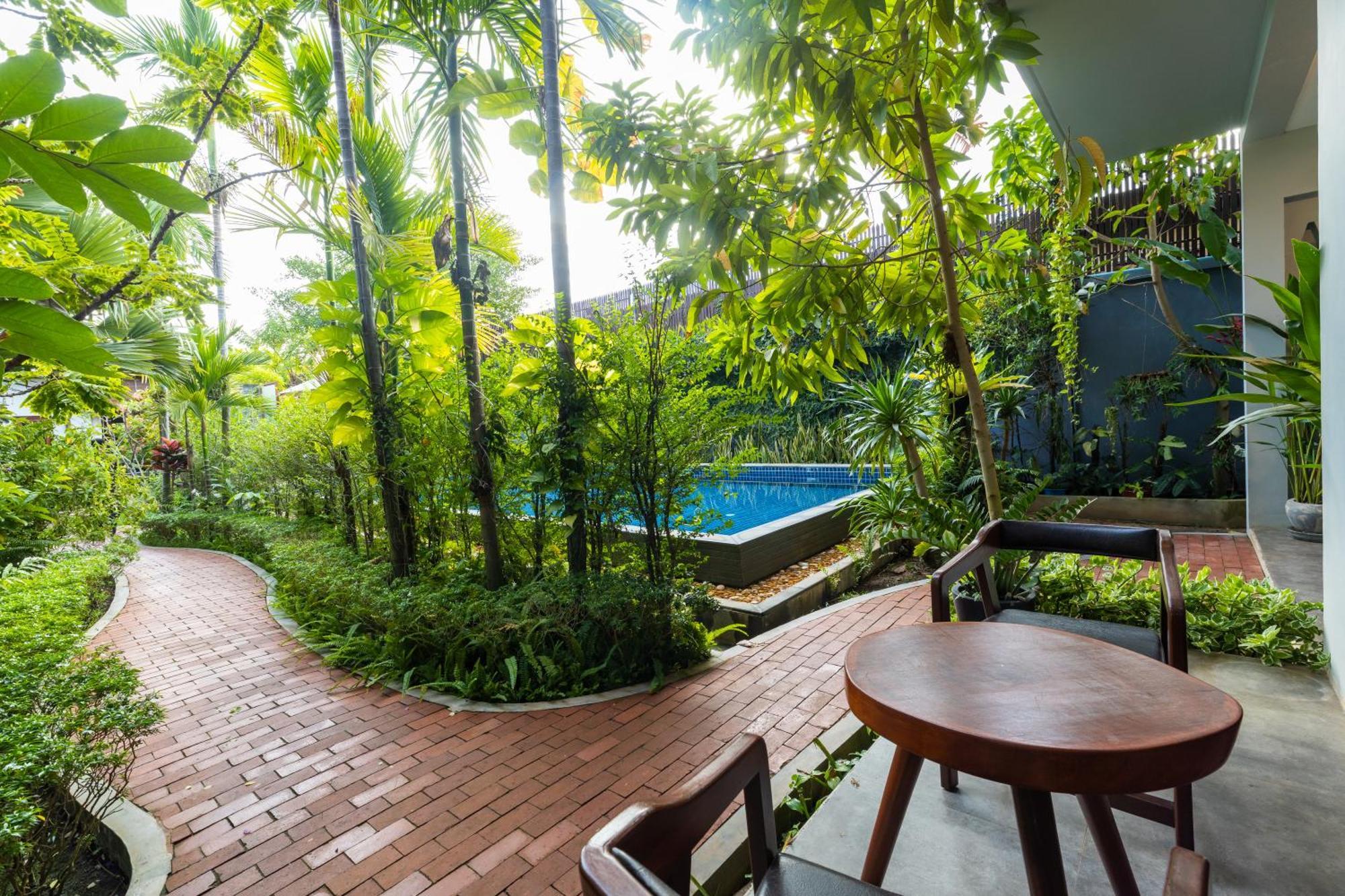 3 ห้องนอน 3 ห้องน้ำส่วนตัว ขนาด 45 ตร.ม. – ศาลา กำรึก Villa เสียมราฐ ภายนอก รูปภาพ